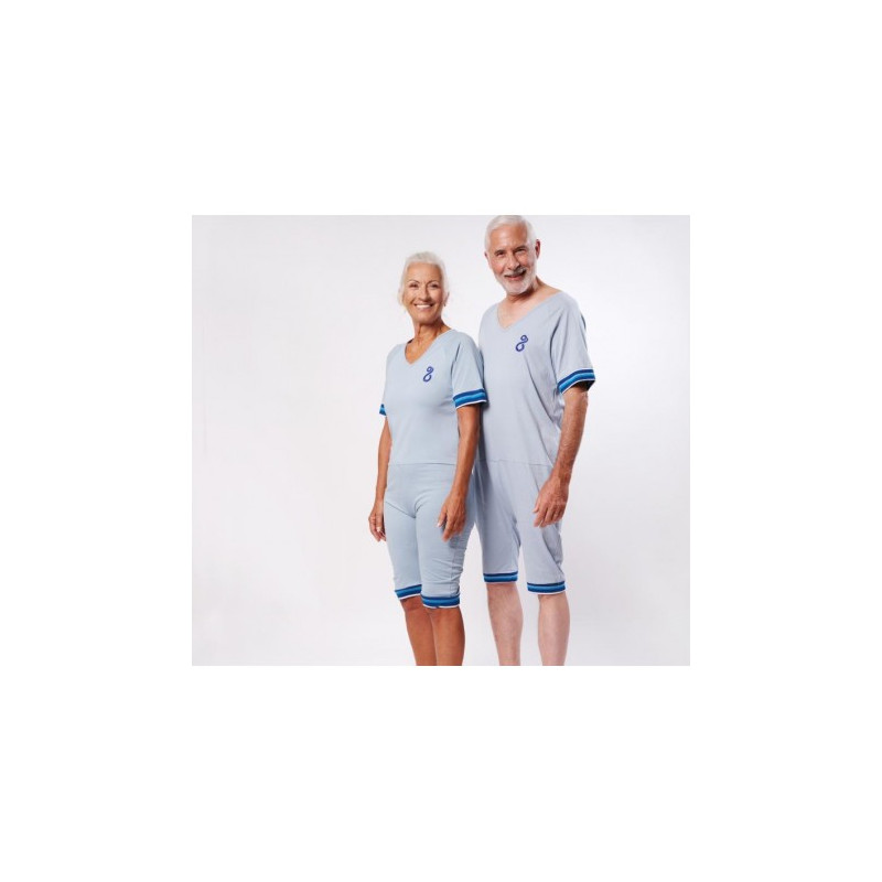 Pyjama grenouillère mixte manches et jambes courtes - Benefactor Benefactor - 2 Pyjama grenouillère mixte manches et jambes courtes - Benefactor Benefactor - 2