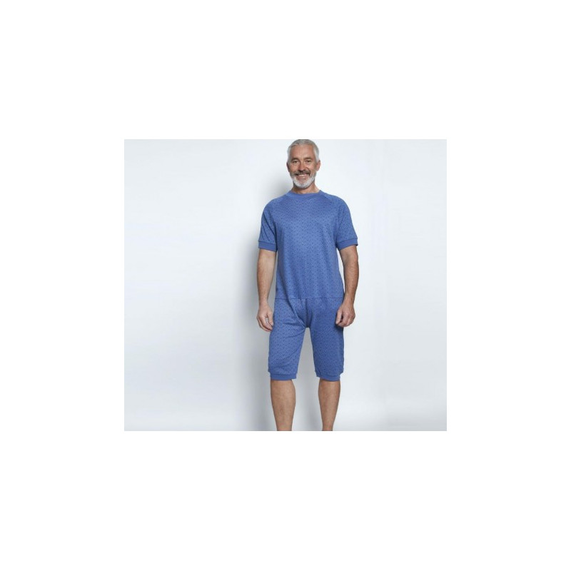Pyjama grenouillère manches et jambes courtes interlock imprimé - Benefactor Benefactor - 1 Pyjama grenouillère manches et jambes courtes interlock imprimé - Benefactor Benefactor - 1