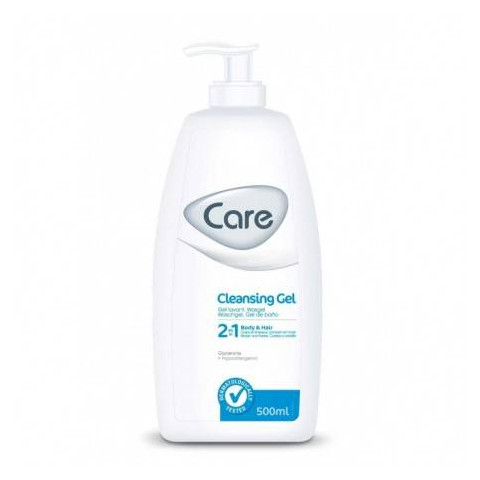 Gel lavant 2 en 1 Care (corps et cheveux)  500ml 