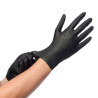 Gants nitrile non-poudré - Noir