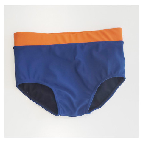 Benefactor - Slip de bain incontinence garçon - Marine/Orange Benefactor - 1