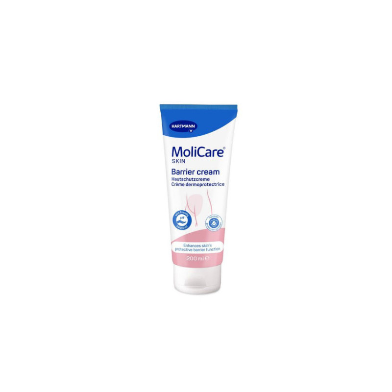 Hartmann Molicare Skin - Crème dermo transparente - 200ml Hartmann Molicare Skin - 2 Hartmann Molicare Skin - Crème dermo transparente - 200ml Hartmann Molicare Skin - 2