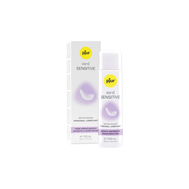 PJUR MED SENSITIVE GLIDE LUBRIFIANT AQUEUSE 100 ML PJUR - 2 PJUR MED SENSITIVE GLIDE LUBRIFIANT AQUEUSE 100 ML PJUR - 2