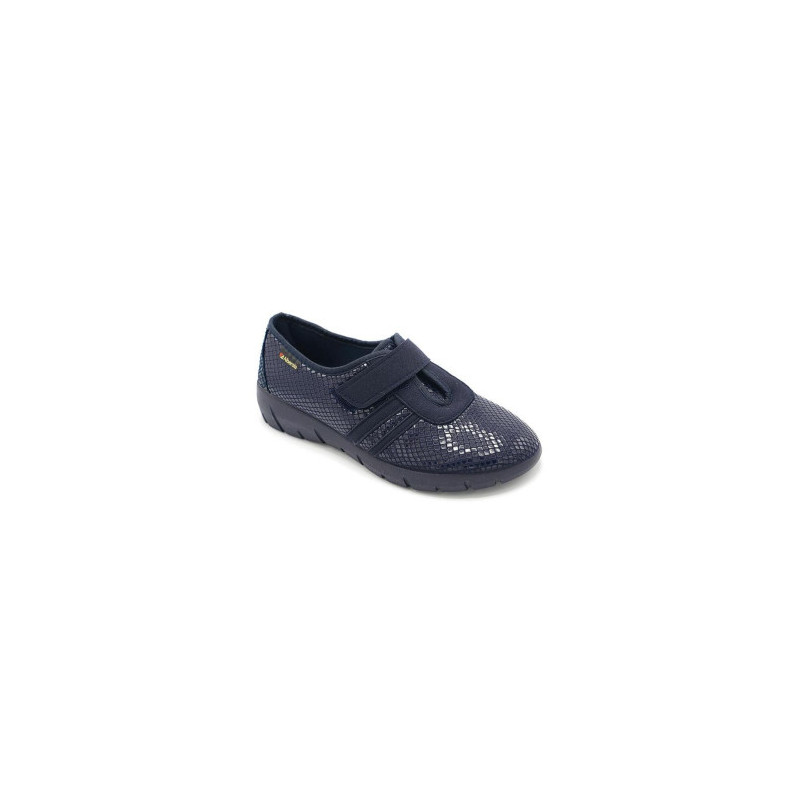 Chaussures avec velcro brillantes - Femme L'âge d'or - 1 Chaussures avec velcro brillantes - Femme L'âge d'or - 1