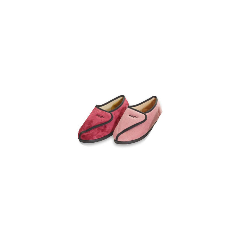 Chaussons pieds larges - 100% Coton - Femme L'âge d'or - 1 Chaussons pieds larges - 100% Coton - Femme L'âge d'or - 1