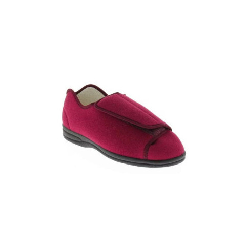 Chaussons grande ouverture rouge - Femme L'âge d'or - 1