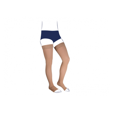 Bas-cuisse Kokoon absolu C2 (pieds ouverts) Thuasne - 1