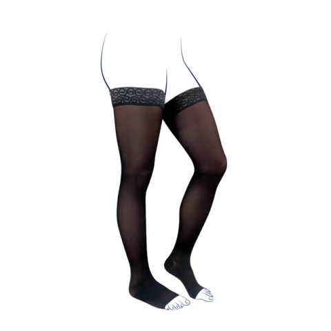 Venoflex Bas-cuisse Kokoon Absolu Classe 3 (pieds ouverts) Thuasne - 1
