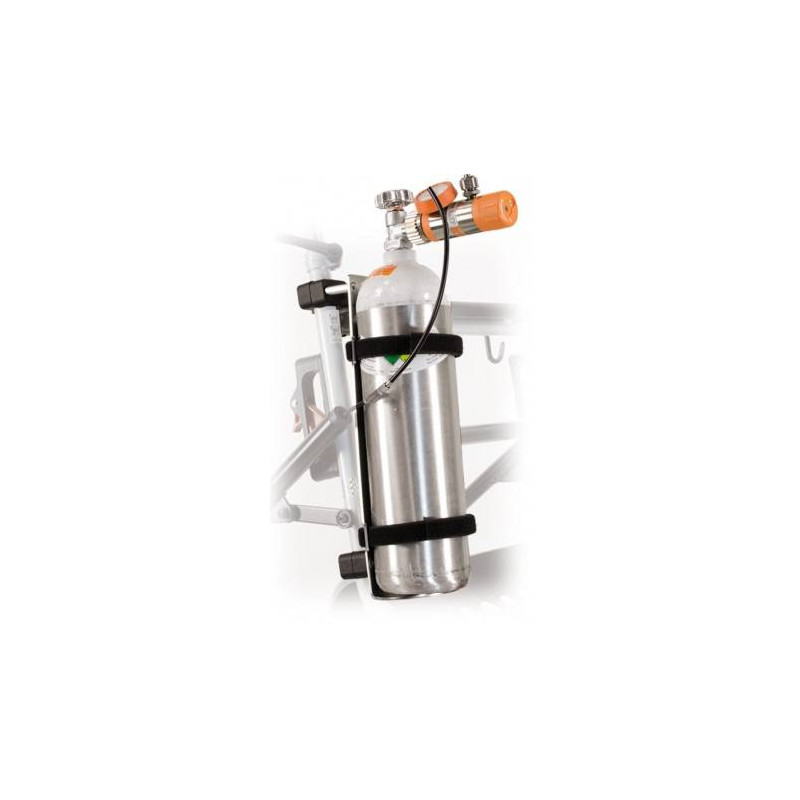 Porte bouteille d'oxygène pour rollator Porte bouteille d'oxygène pour rollator