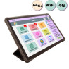 Facilotab - Pack tablette L Rubis - Android 13 - 10,1 pouces - WiFi/4G - 64Go  - 1