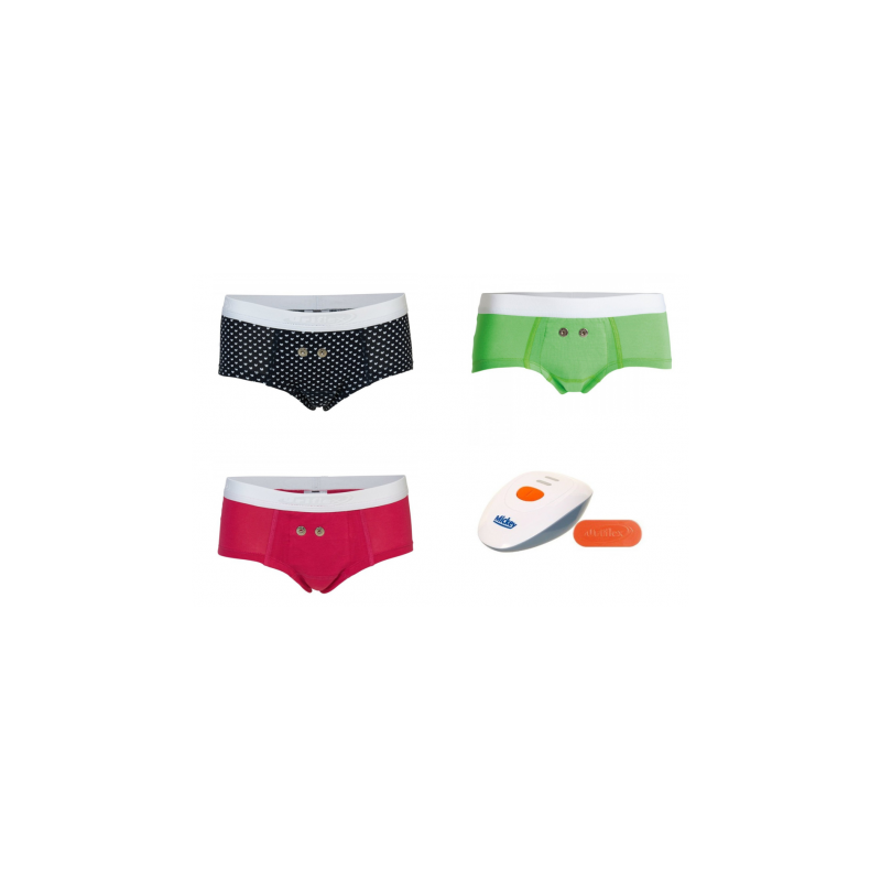 Pack de 3 boxers femmes Uriflex + alarme stop pipi Mickey URIFLEX - 3