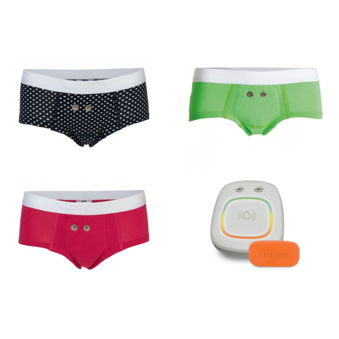 Pack de 3 boxers filles Uriflex + alarme stop pipi Liberty URIFLEX - 1