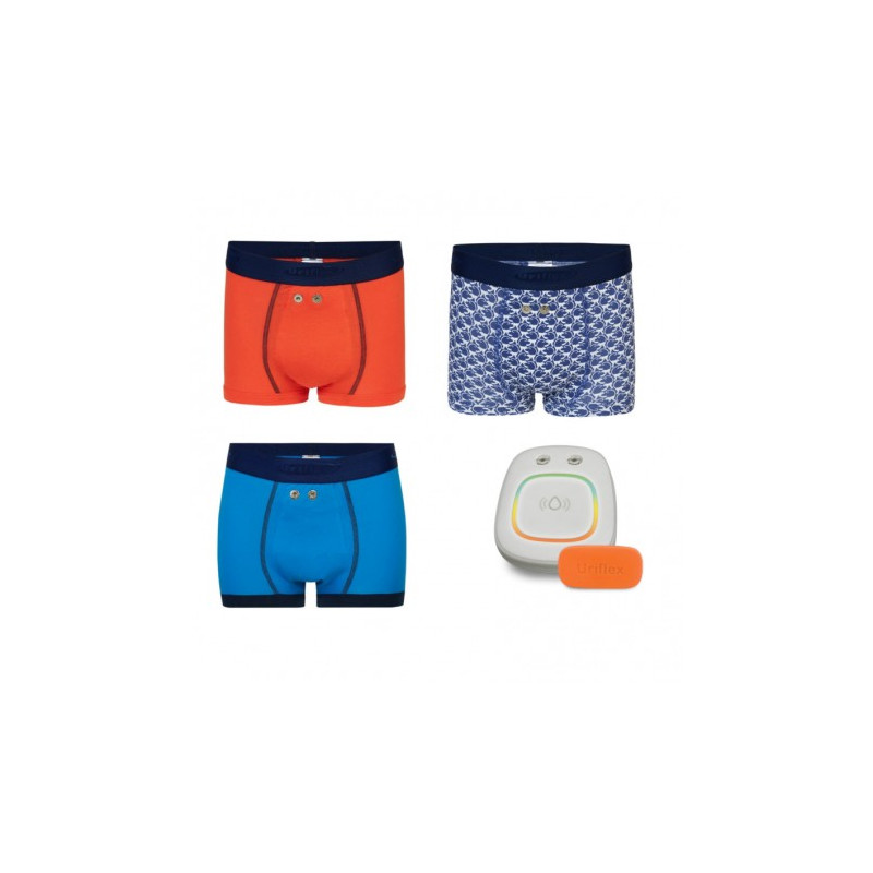 Pack de 3 boxers garçon Uriflex + alarme stop pipi Apollo 24 URIFLEX - 1