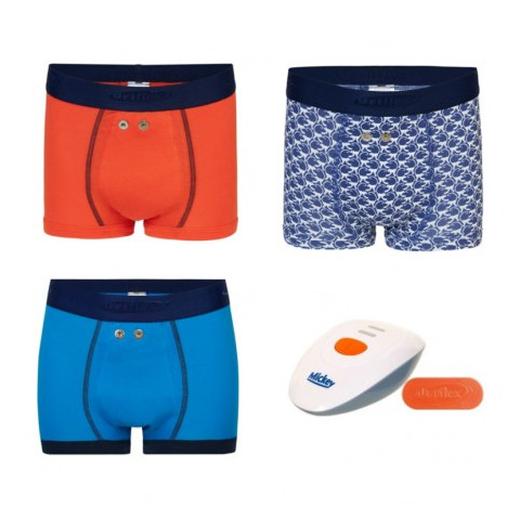 Pack de 3 boxers garçon Uriflex + alarme stop pipi Mickey URIFLEX - 1