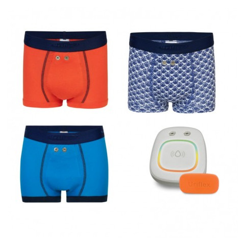 Pack de 3 boxers garçon Uriflex + alarme stop pipi Apollo 24 URIFLEX - 1