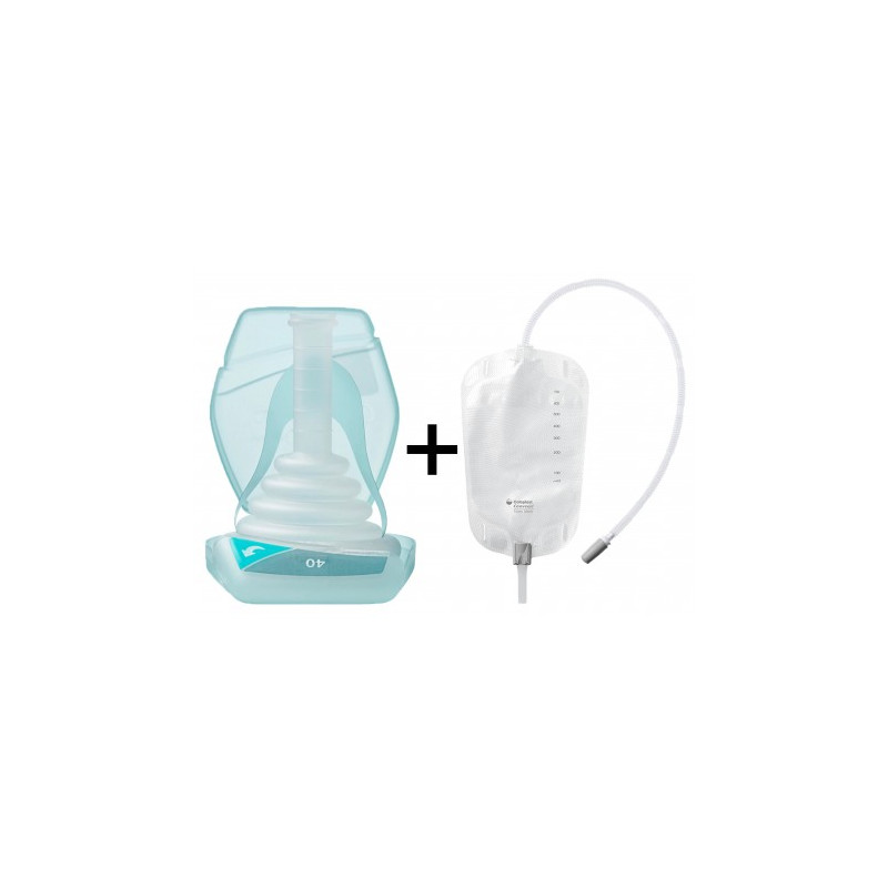 Coloplast - Pack 30 étuis péniens Conveen Optima + 30 poches Conveen - 1