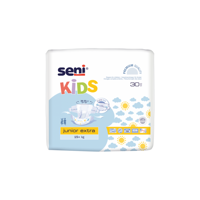 Seni Kids Junior Extra - 15 / 30 kg Seni - 1 Seni Kids Junior Extra - 15 / 30 kg Seni - 1