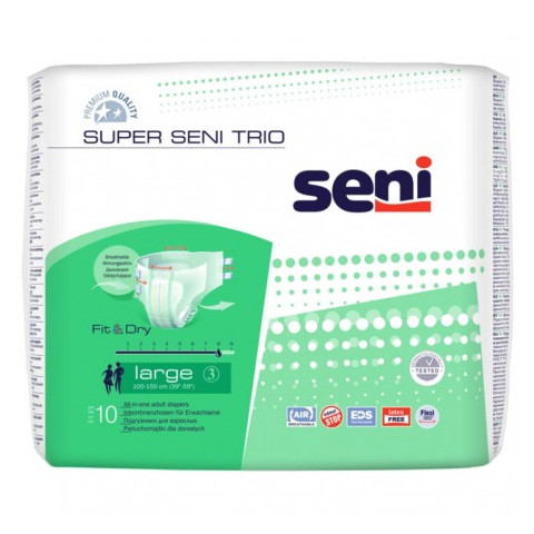 Couches adulte - Super Seni Trio XL Seni - 1
