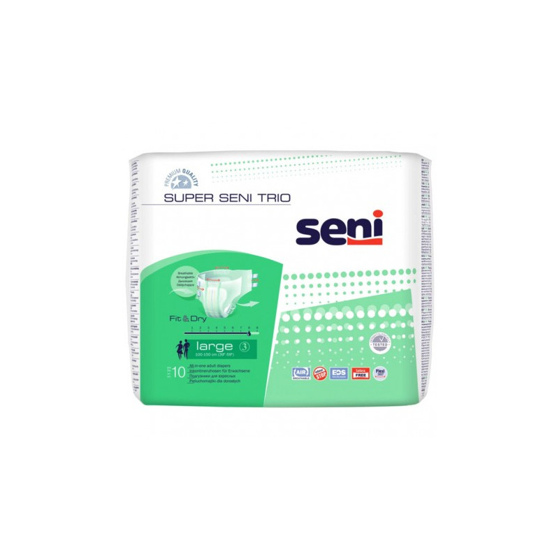 Couches adulte - Super Seni Trio XL Seni - 1