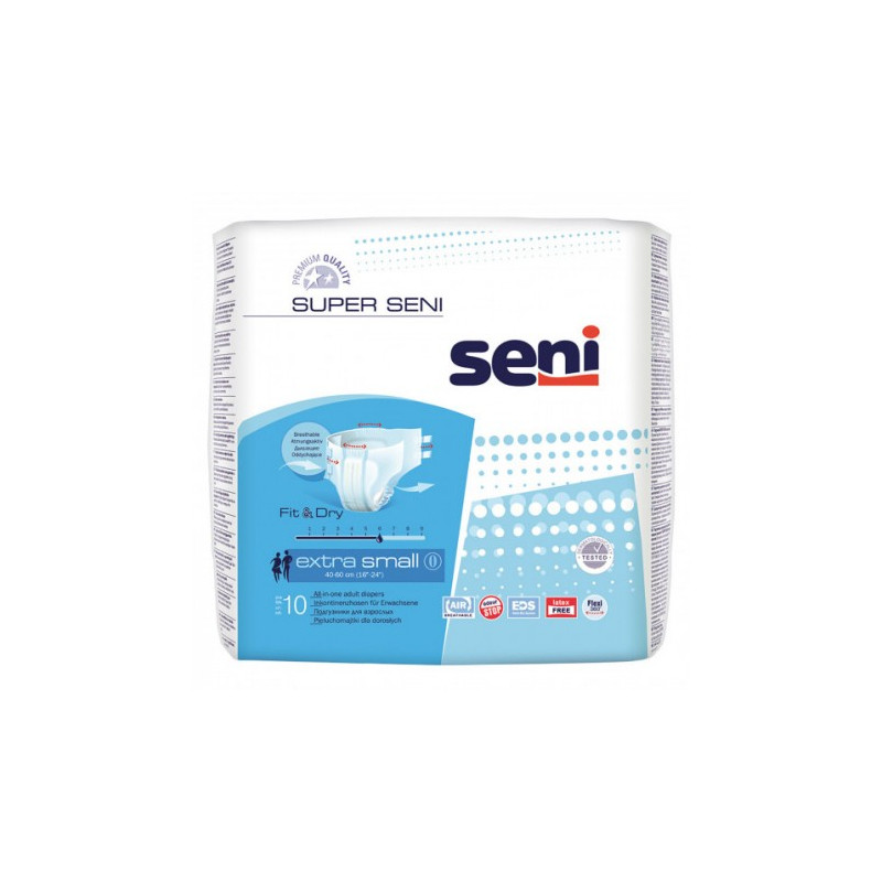 Couches adulte - Seni Super XS Seni - 1 Couches adulte - Seni Super XS Seni - 1