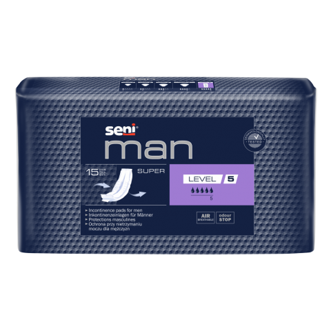 Seni Man Super Level 5 - Protection urinaire homme Seni Man - 1
