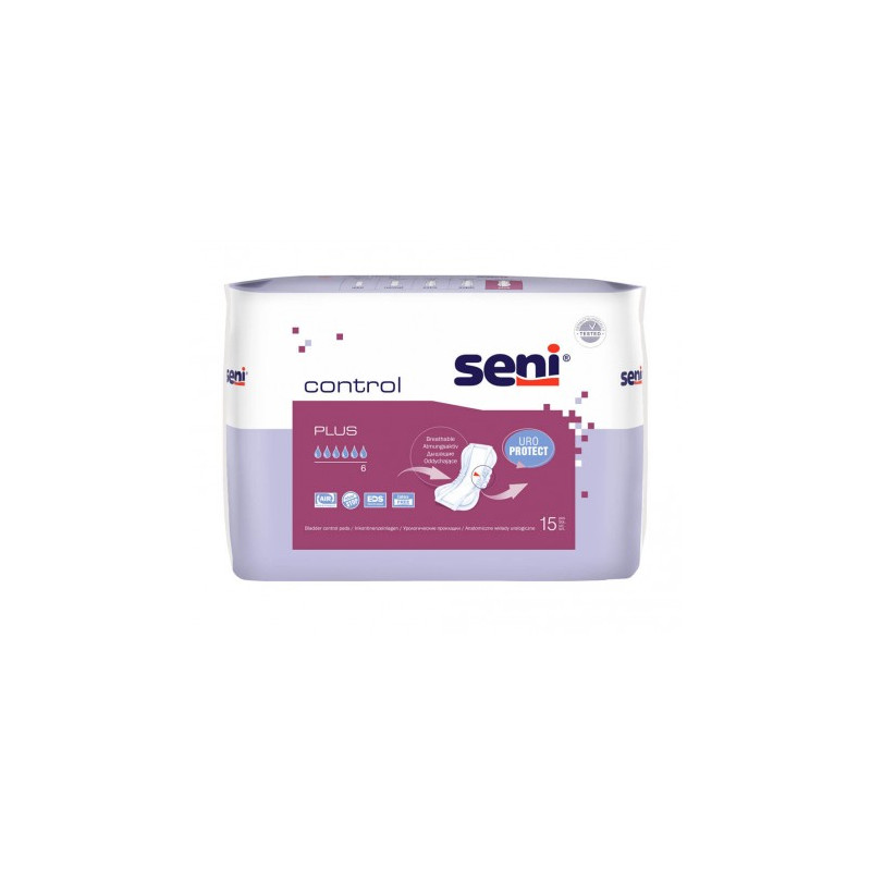 Protection urinaire anatomique - Seni control plus Seni - 1 Protection urinaire anatomique - Seni control plus Seni - 1