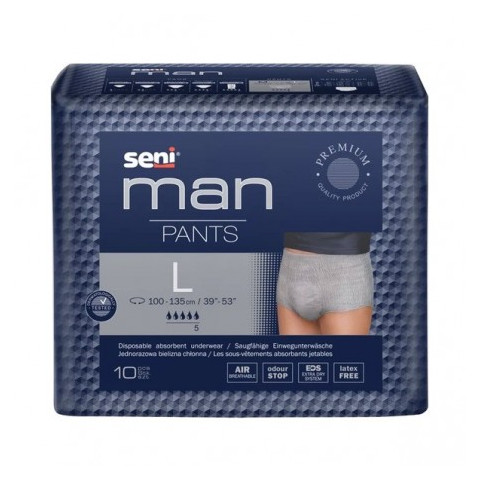 Seni Man Pants L - Protection urinaire homme Seni Man - 1