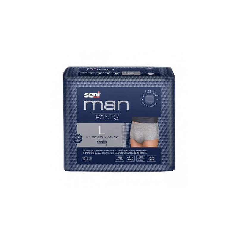 Seni Man Pants L - Protection urinaire homme Seni Man - 1