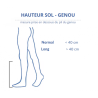 Thuasne Venoflex - Chaussettes Secret pied ouvert - Classe 2 Thuasne - 6