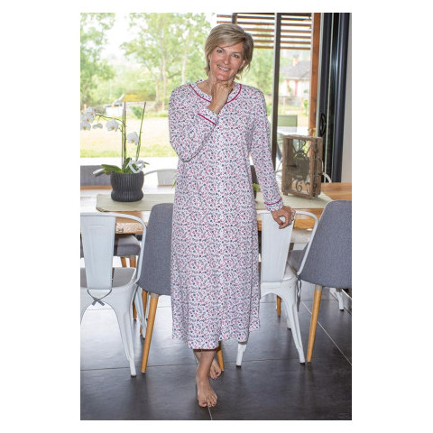 Chemise de nuit en Coton - 4 boutons - L'Age d'Or L'âge d'or - 1