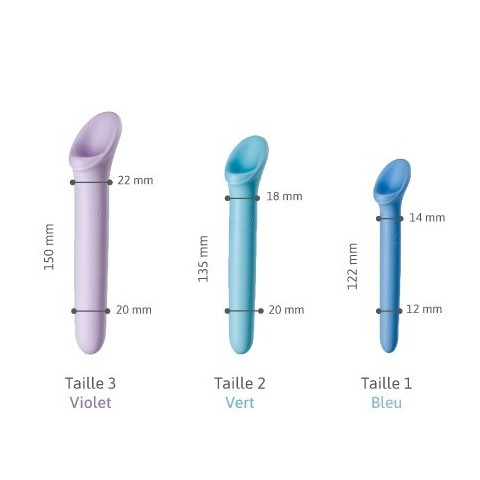 Dilatateurs vaginaux Vagiwell - kit taille small Vagiwell - 2