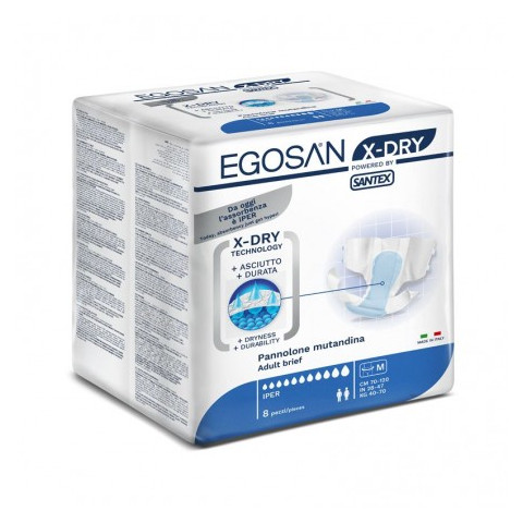 Couches Adulte - Egosan Slip - M X-DRY Egosan Slip - 1