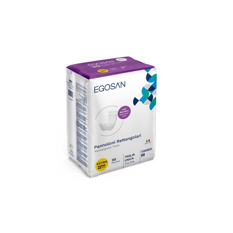 Egosan - Couches droites - Inserts intraversable - Egosan Rectangular Pads - 1