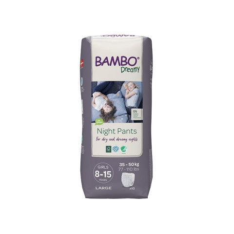 Abena Bambo Dreamy fille 8-15 ans 35 à 50 kg - Couches culottes énurésie