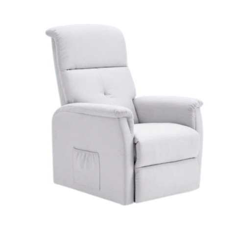 SENEA - Fauteuil releveur Léon - 1 moteur - Gamme éco - Gris clair