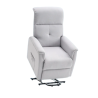 SENEA - Fauteuil releveur Léon - 1 moteur - Gamme éco - Gris clair SENEA - Fauteuil releveur Léon - 1 moteur - Gamme éco - Gris clair