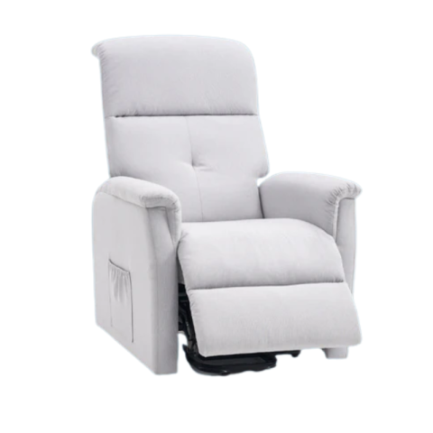 SENEA - Fauteuil releveur Augustin - 2 moteurs - Gris clair - pas cher