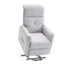 SENEA - Fauteuil releveur Augustin - 2 moteurs - Gris clair - pas cher SENEA - Fauteuil releveur Augustin - 2 moteurs - Gris clair - pas cher