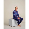Grenouillère homme manches et jambes longues à motif - 4Care Grenouillère homme manches et jambes longues à motif - 4Care