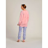 Grenouillère femme manches et jambes longues à motif - 4Care Grenouillère femme manches et jambes longues à motif - 4Care