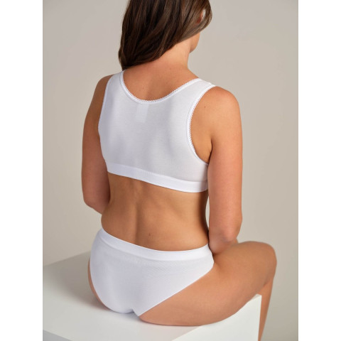 4Care - Brassière courte fermeture boutons pression
