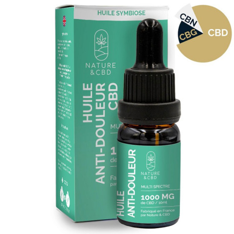 Huile Anti-douleur au CBD 20% - Symbiose|SENIOR MEDICAL