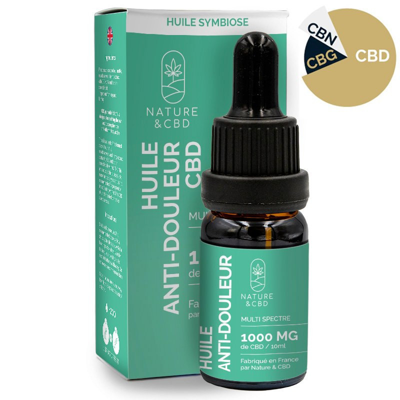 Huile Anti-douleur au CBD 20% - Symbiose|SENIOR MEDICAL