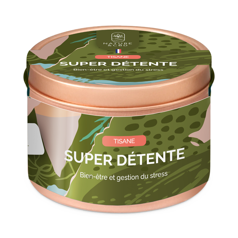 Tisane super détente - CBD Relaxant - 100g |SENIOR MEDICAL