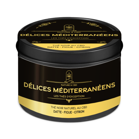 Thé Noir CBD – Voyage sensoriel & Bien‑être - 100g |SENIOR MEDICAL