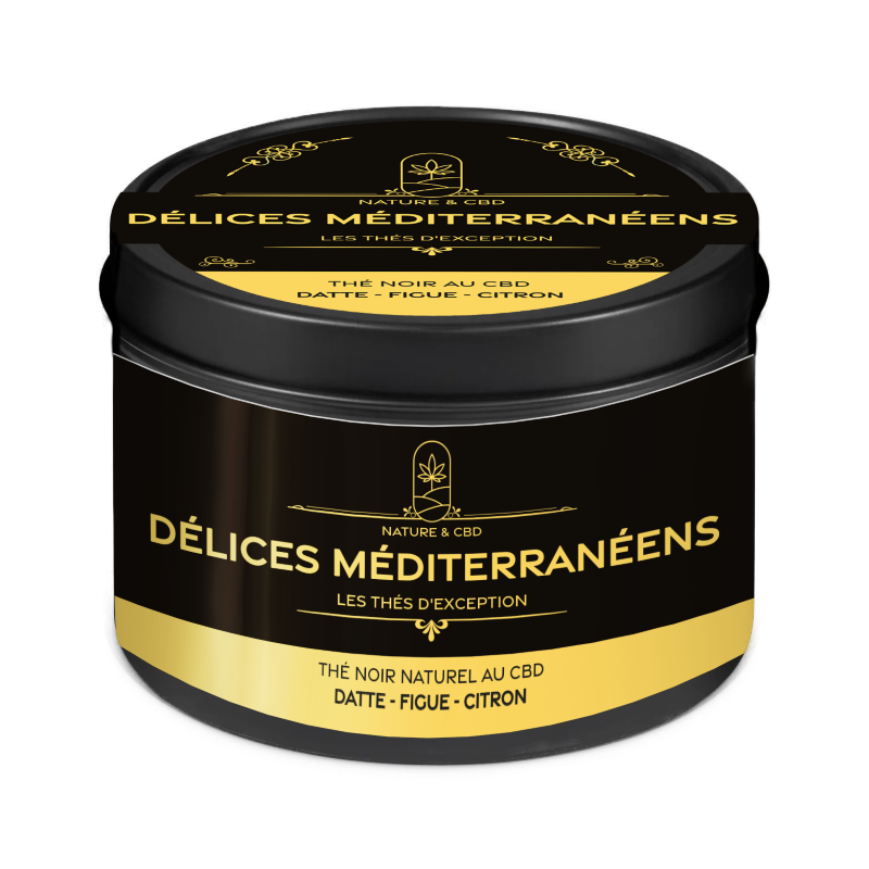 Thé Noir CBD – Voyage sensoriel & Bien‑être - 100g |SENIOR MEDICAL