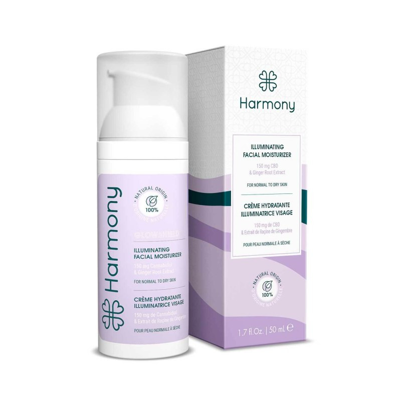 Crème visage Glowshield au CBD (50 ml)| SENIOR MEDICAL
