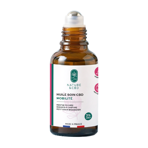 Huile de soin mobilité CBD 3% (30 ml)| SENIOR MEDICAL