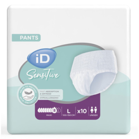 iD Sensitive Pants L Maxi - Slip Absorbant / Pants