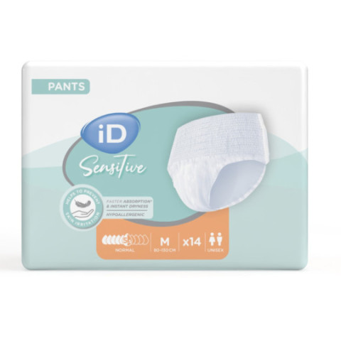 iD Sensitive Pants M Normal - Slip absorbant / Pants
